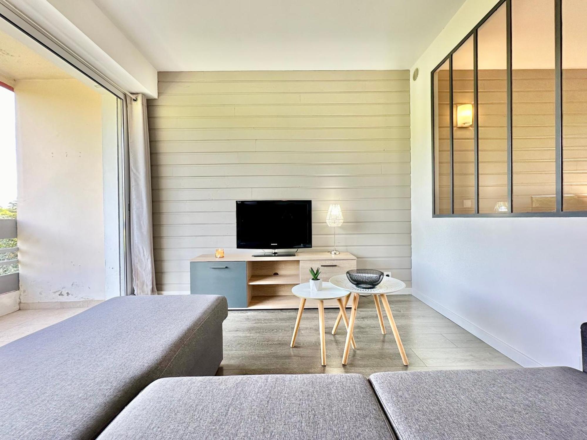 Appartement Le Bel Air - Coeur De - Parking & Balcon